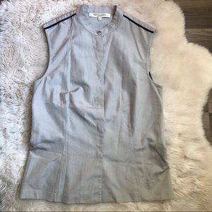 Rani Arabella Sleeveless Button Up Top